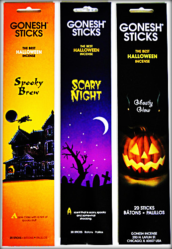 Gonesh Halloween Incense Collection