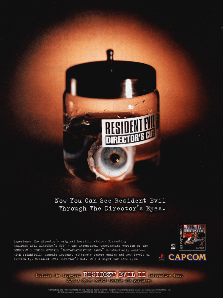 Resident Evil Directors Cut Comic Ad